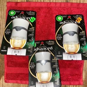 3 Air Wick Plug-In Scented Oil Warmer
